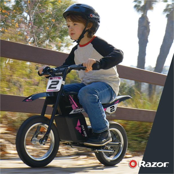 razor miniature dirt rocket mx125 electric powered dirt bike (10)