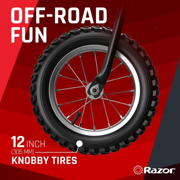 razor miniature dirt rocket mx125 electric powered dirt bike (6)