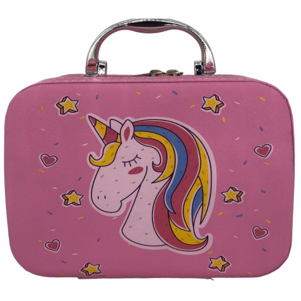 sendida washable kids makeup kit for girls toys with cute makeup bag (2)