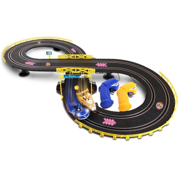 sonic & tails rc slot car set race set vehicle1