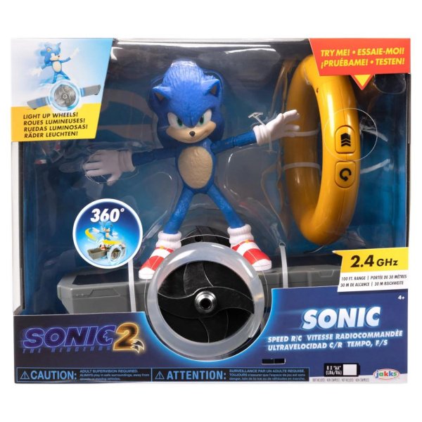 sonic the hedgehog 2 sonic speed remote control rc inspired by the sonic 2 movie (3)