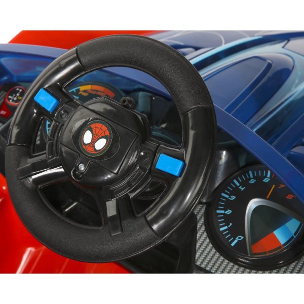 spider man 6 volt super car ride on for children ages 3+ years (4)
