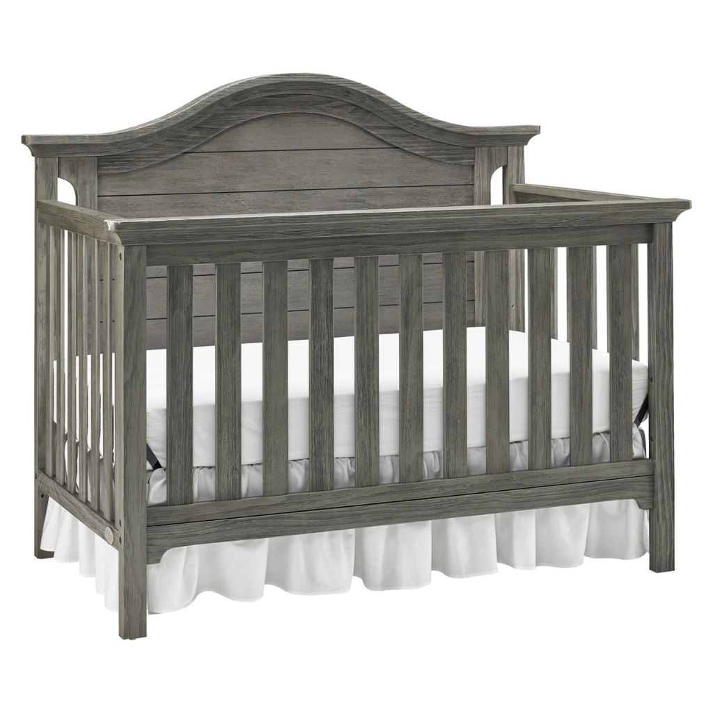 ti amo catania convertible baby crib farmhouse grey3