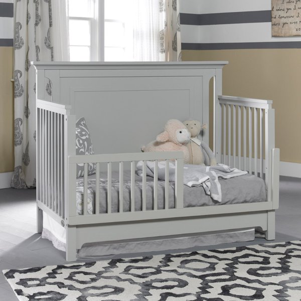 ti amo mesa convertible baby crib misty grey8