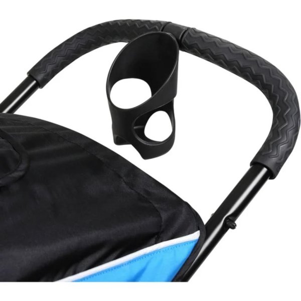 xcel r8 jogging stroller, mosaic blue1