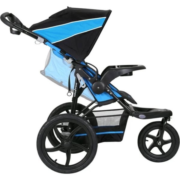 xcel r8 jogging stroller, mosaic blue2