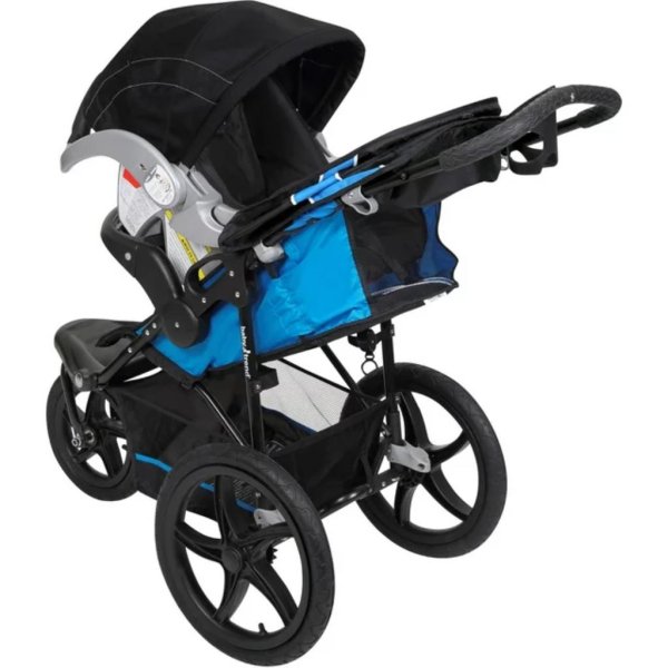 xcel r8 jogging stroller, mosaic blue3