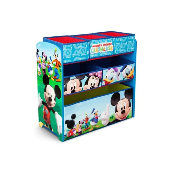 Delta Children Mickey Mouse Multi-Bin Toy Organizer