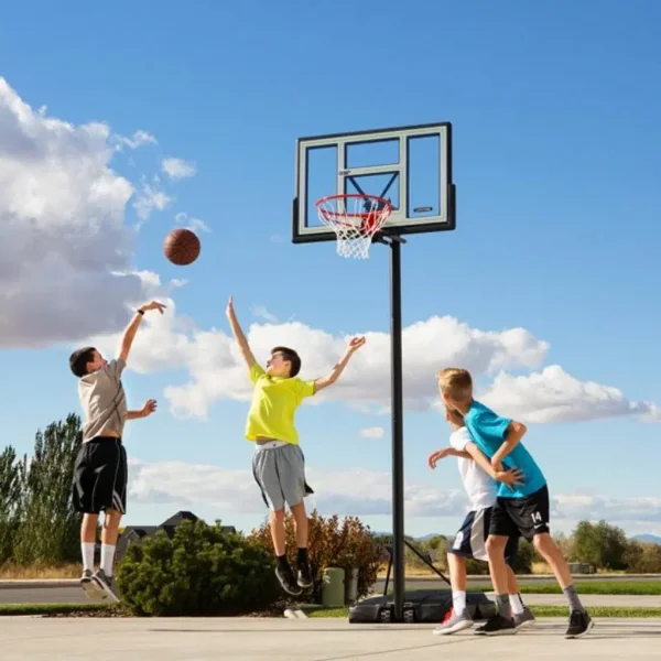 Lifetime 46in Adjustable Portable Basketball Hoop, 90584