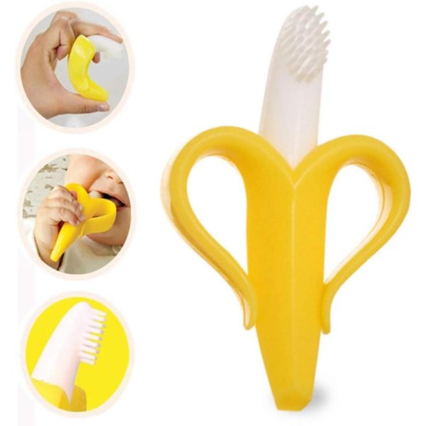 2 in 1 banana teether and toothbrush (1)