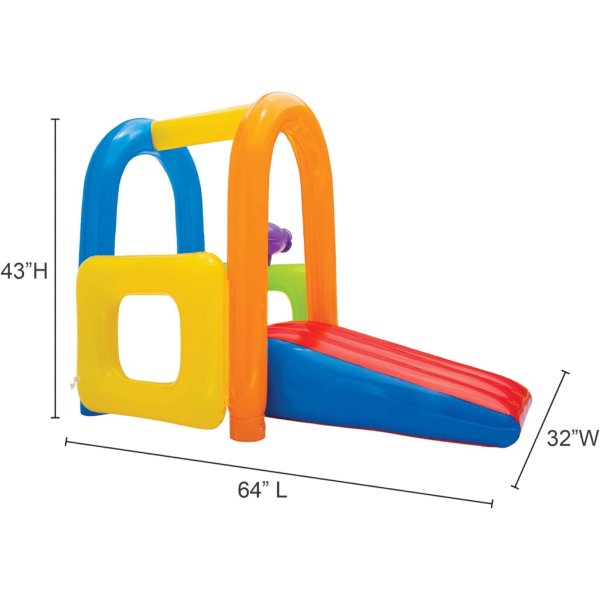 banzai jr. splash fun toddlers activity water park, 18 months & up (1)