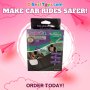 CuteBabies Review Mirror - Black