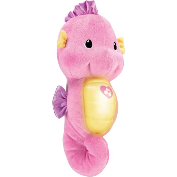 fisher price soothe & glow seahorse pink4