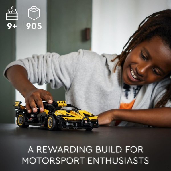 lego technic bugatti bolide racing car building set 421512