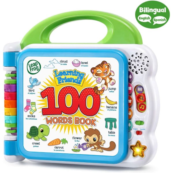 leapfrog learning friends 100 words book (frustration free packaging), green (7)