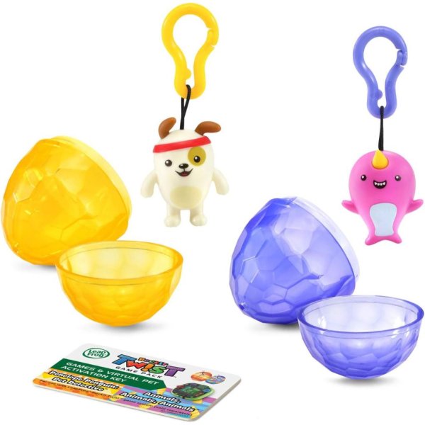 leapfrog rockit twist dual game pack: penelope penguin: pet detective and animals1