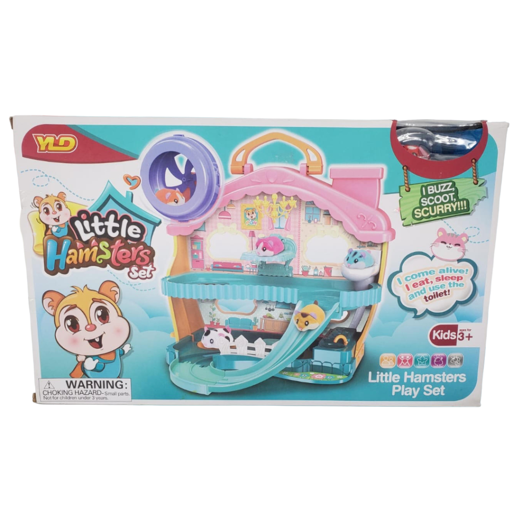 little hamsters play set