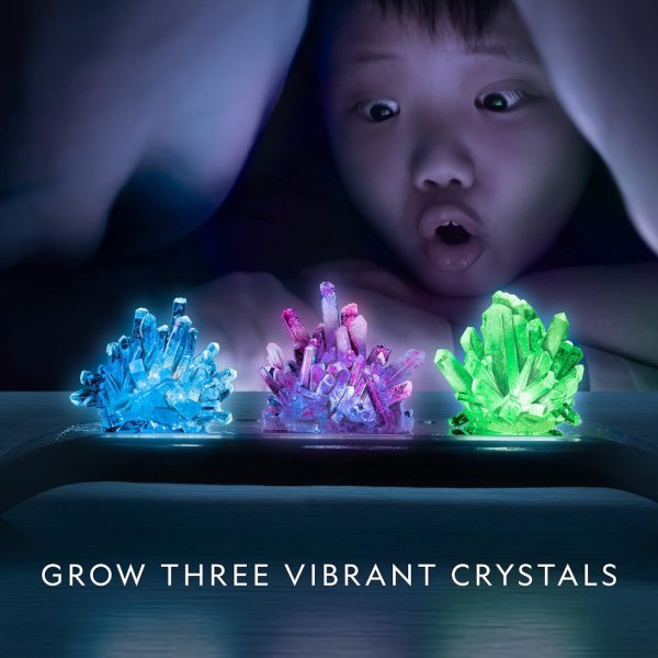 national geographic crystal growing kit – 3 vibrant colored crystals to grow2
