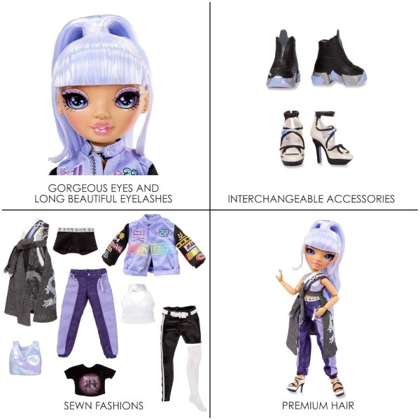 rainbow high royal three k pop tessa park fashion doll (2)
