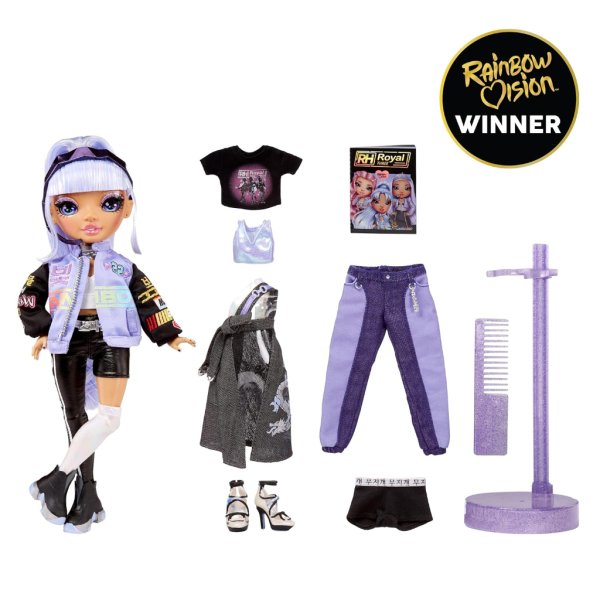 rainbow high royal three k pop tessa park fashion doll (4)