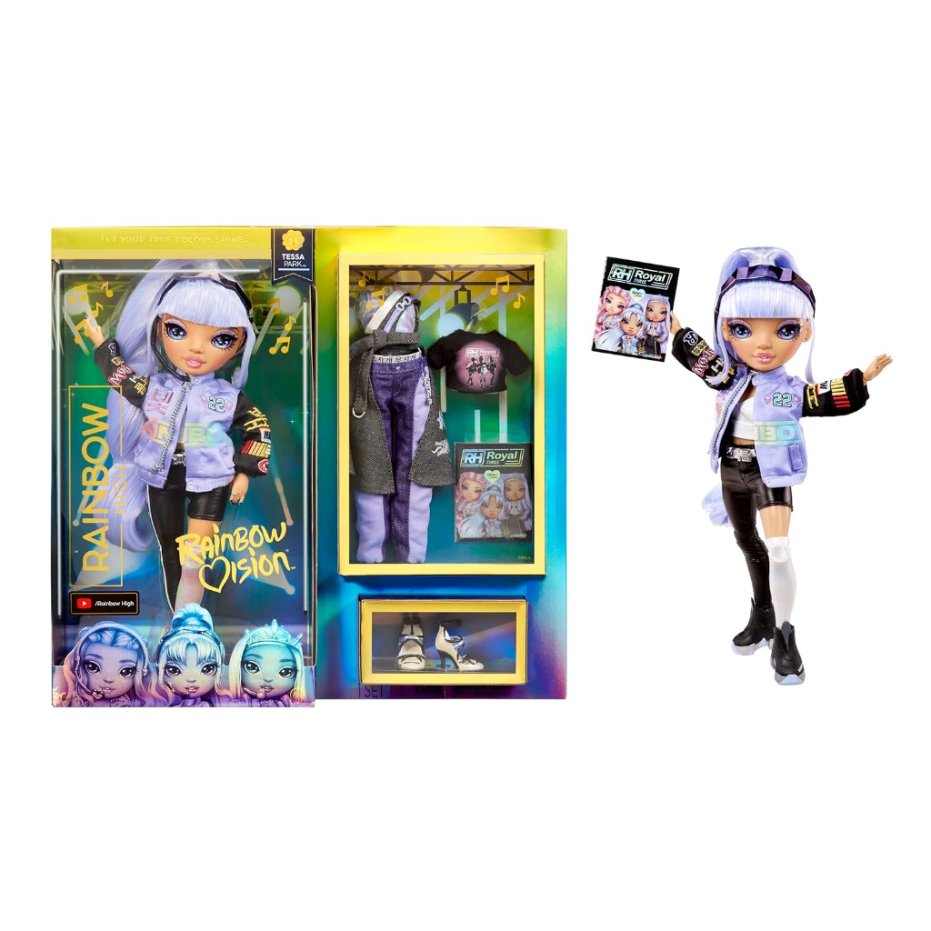 rainbow high royal three k pop tessa park fashion doll (6)