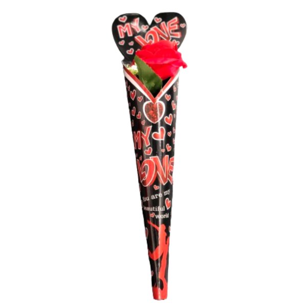 single rose in holder1
