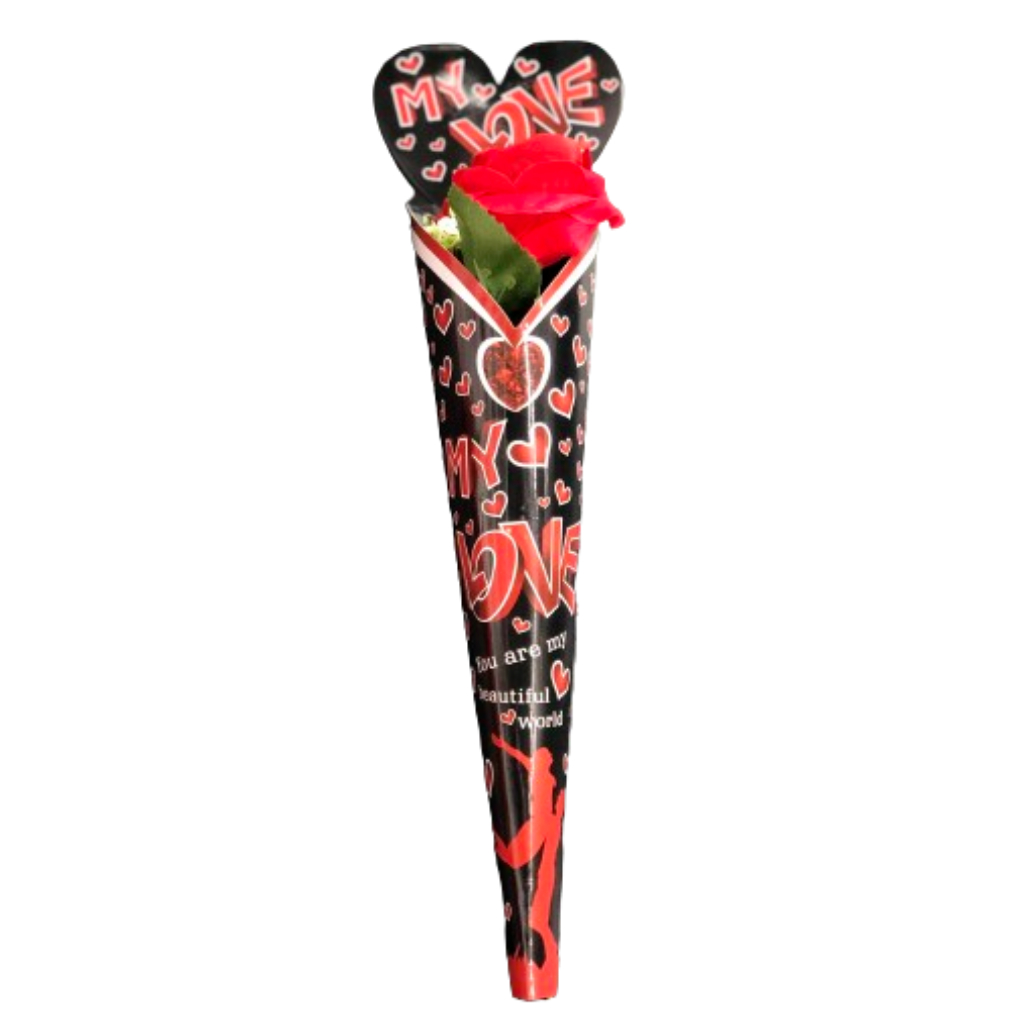 single rose in holder1