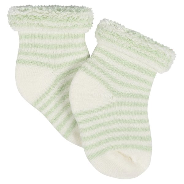 12 pack baby neutral happy veggies terry wiggle proof® socks0 3m (polybag)10