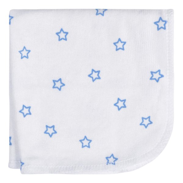 4 pack baby boys stars washclothsone size (dual)1