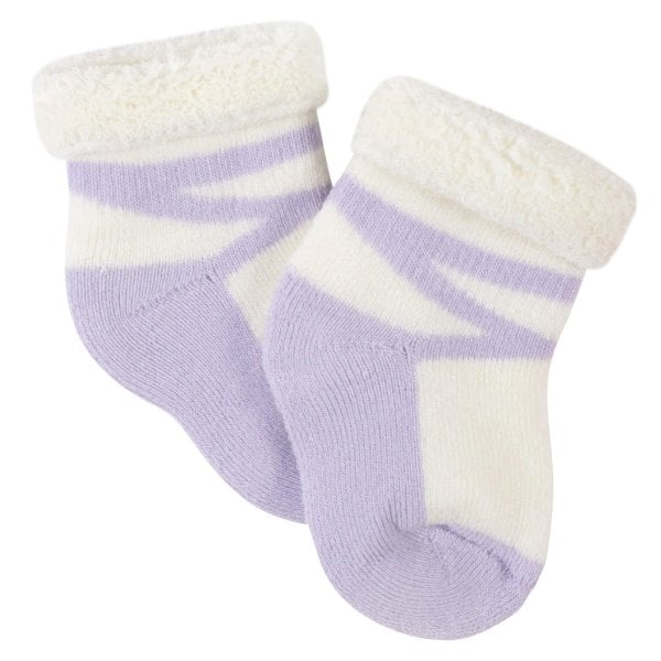 6 pack baby girls bunny ballerina wiggle proof™ terry bootie socks3 6m (hanging)3