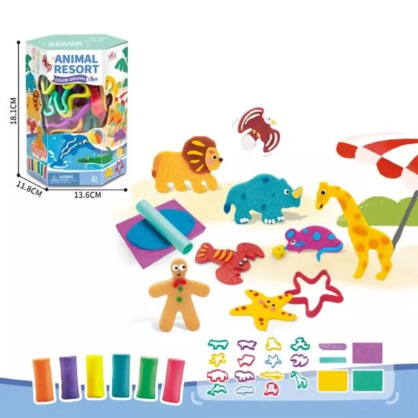 animal resort color dough (2)