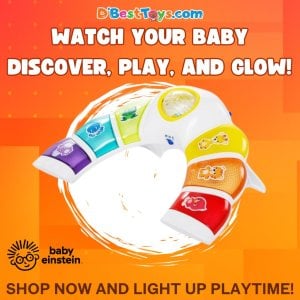Baby Einstein Glow & Discover Light Bar Activity Station