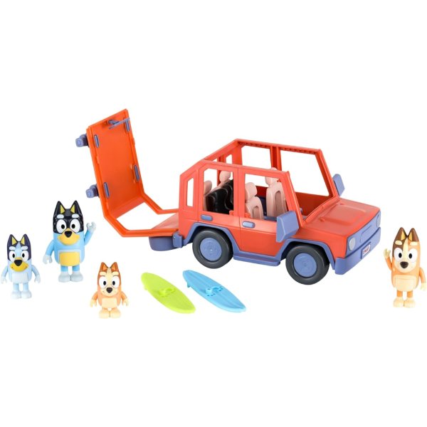 bluey heeler family 4wd vehicle and 4 figure pack2