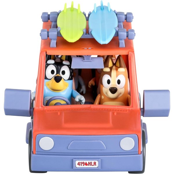bluey heeler family 4wd vehicle and 4 figure pack5