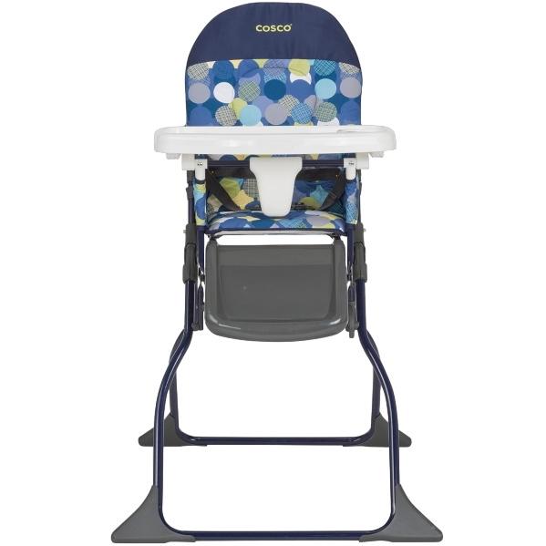 cosco baby high chair blue (1)