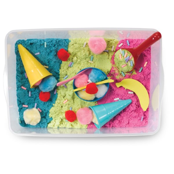 creativity for kids sensory bin garden & critters6