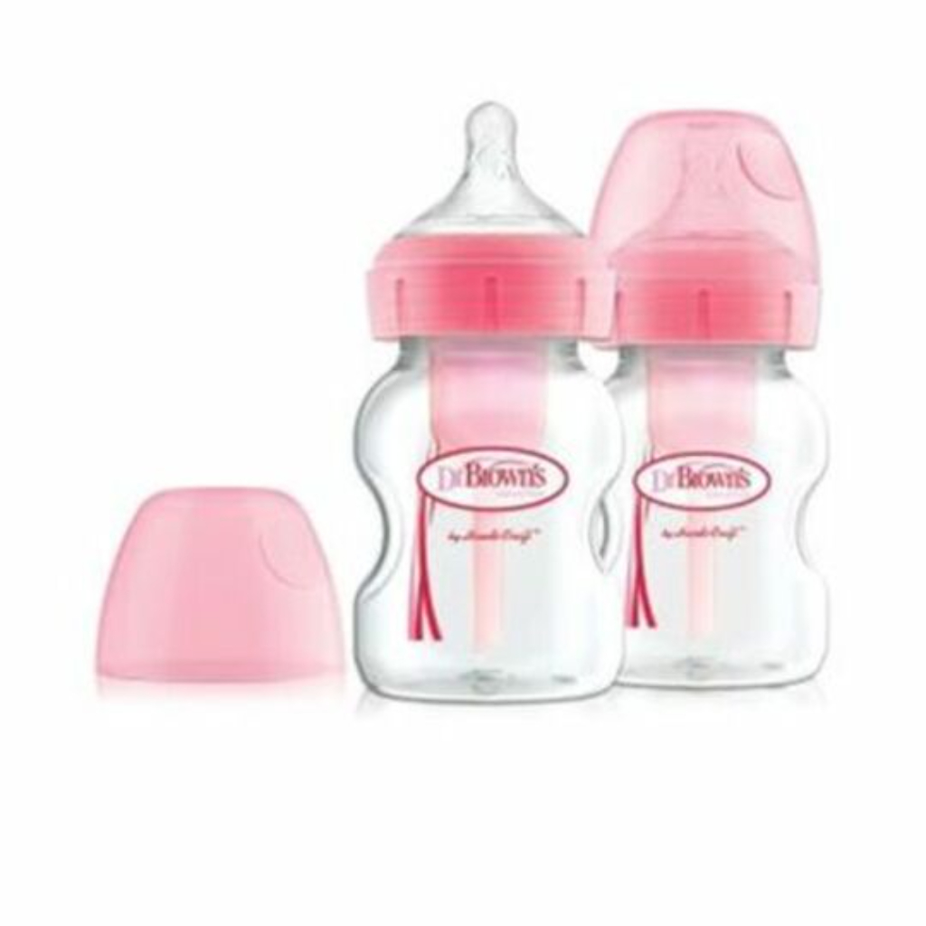 dr. brown's options+ anti colic 150ml (pink 2 pack)1