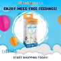 Dr. Brown's Wide Neck Feeding Options+ (150ML)
