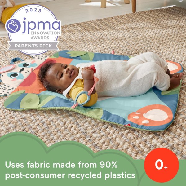 fisher price baby activity play mat roly poly panda tummy time5