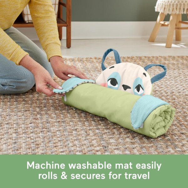 fisher price baby activity play mat roly poly panda tummy time6