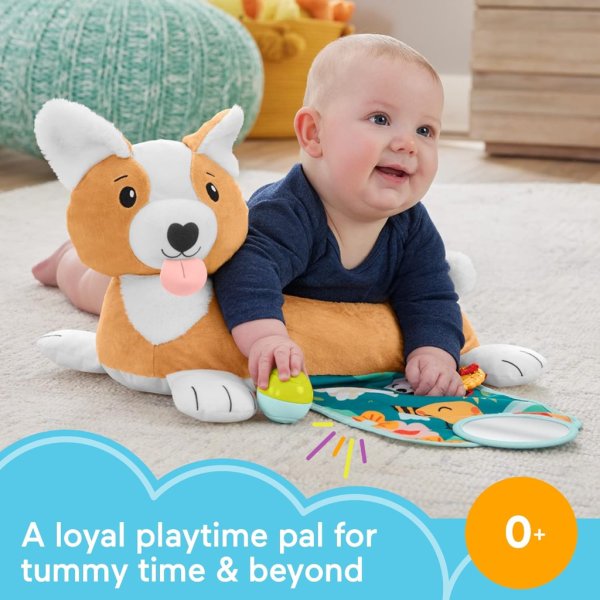 fisher price baby toys 3 in 1 puppy tummy wedge3