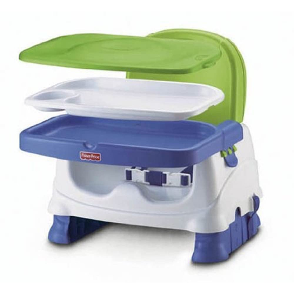 fisher price portable baby & toddler dining chair, healthy care deluxe booster seat
