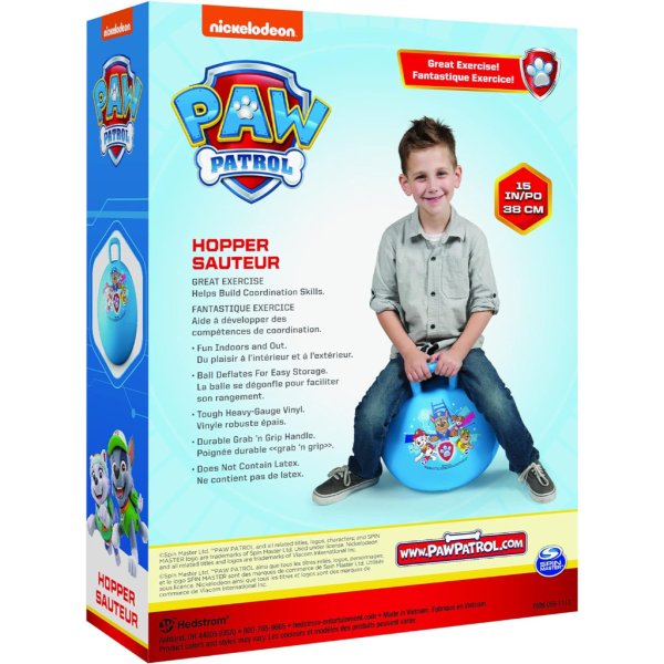 hedstrom nickelodeon paw patrol hopper, 15 inch paw patrol blue7