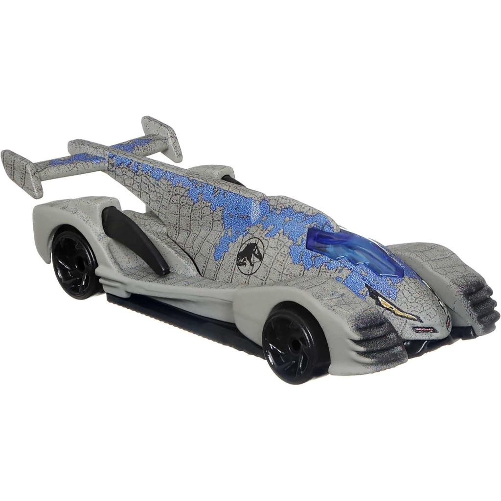 hot wheels jurassic world dominion velociraptor 'blue'11
