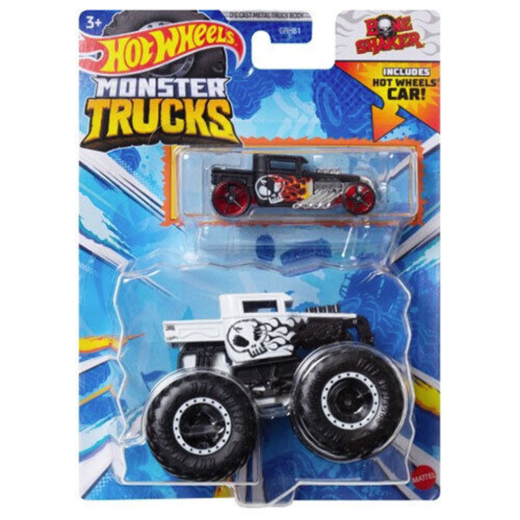 hot wheels monster truck bone shaker