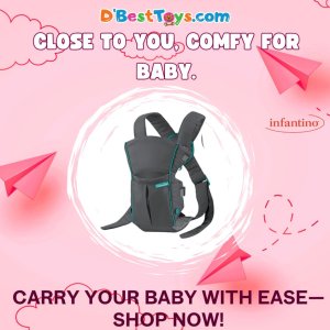Infantino Swift Classic Carrier With  Pocket – Grey
