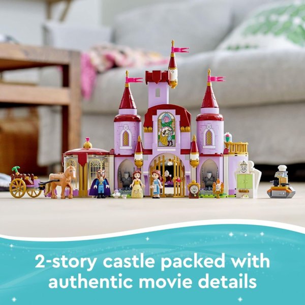 lego disney belle and the beast’s castle 431961