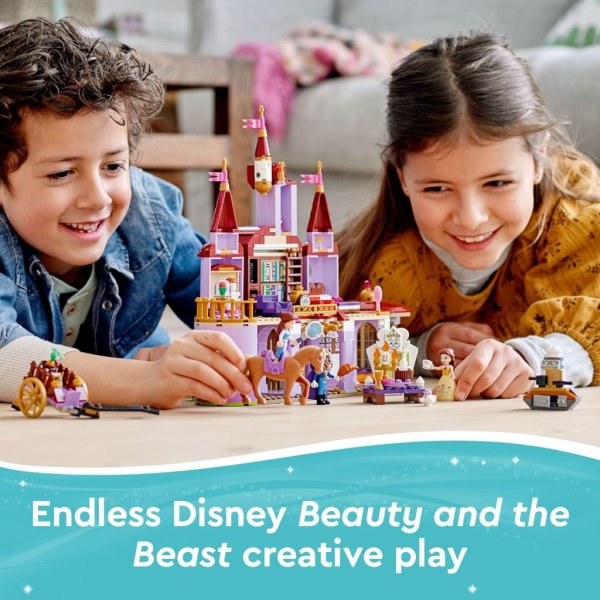 lego disney belle and the beast’s castle 431963