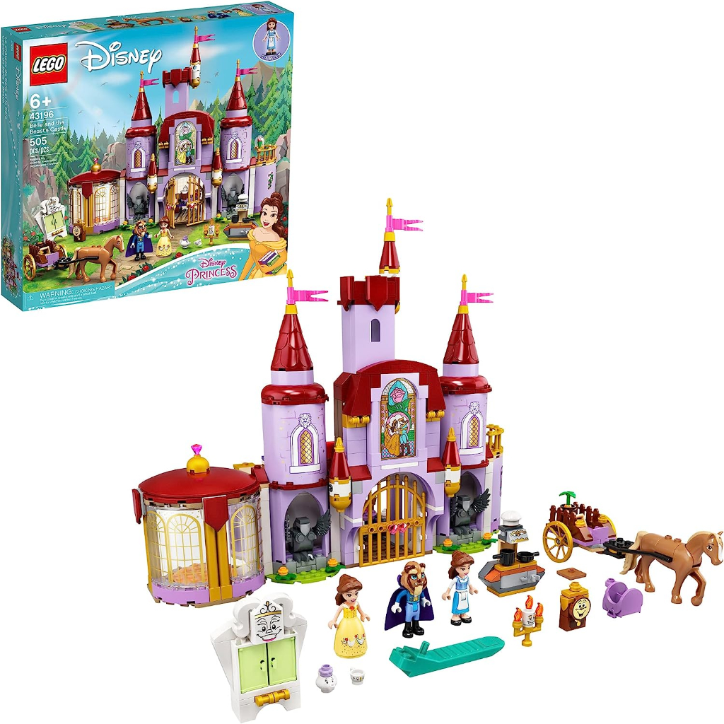 lego disney belle and the beast’s castle 431964