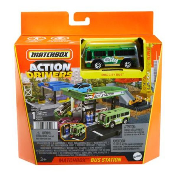 matchbox action drivers bus station6